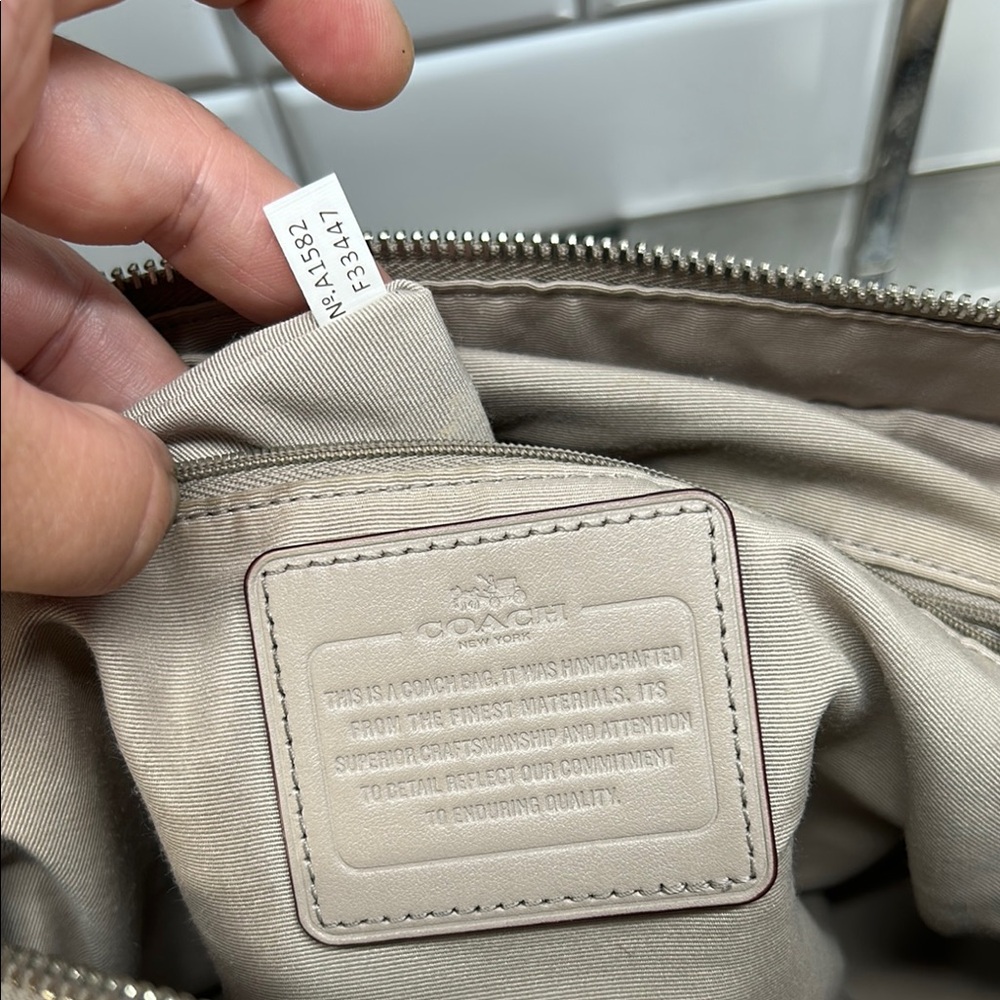 Coach Tan Shoulder Bag - Picture 5 of 16